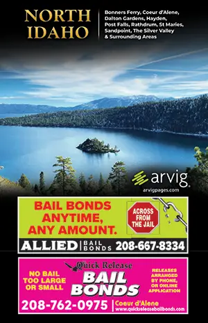 Coeur dAlene, ID directory cover