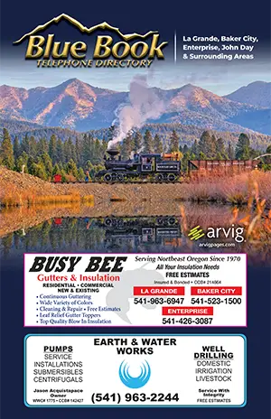 La Grande, OR directory cover