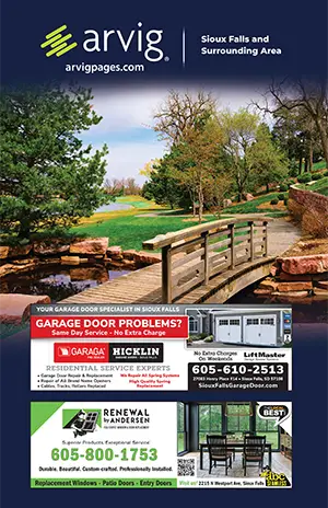 Sioux Falls, SD directory cover